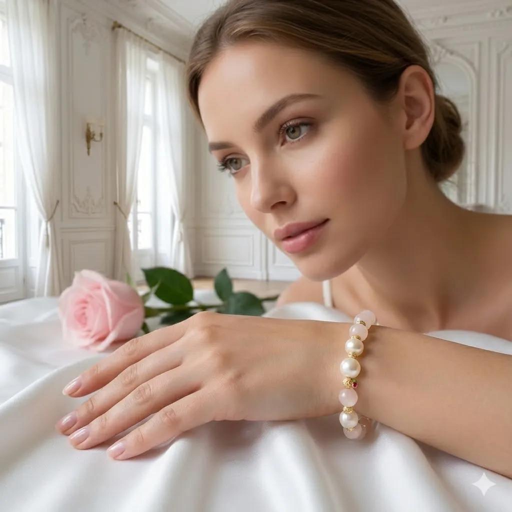 Armband "Soft Blush" Detail 2