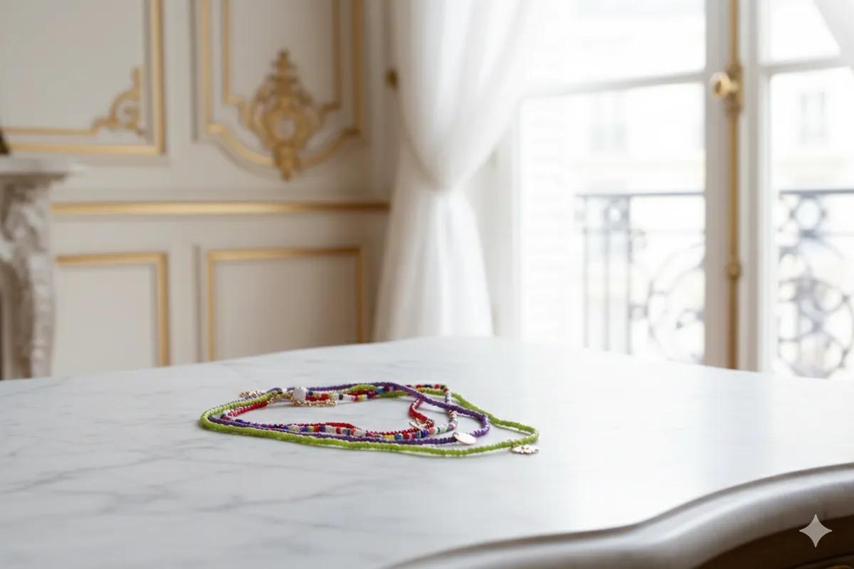 Bohemian Rhapsody – Farbenfrohe Eleganz aus Paris Detail 3