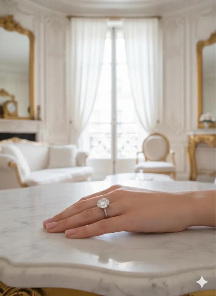 Der "Grand Oval" Statement-Ring Detail 2