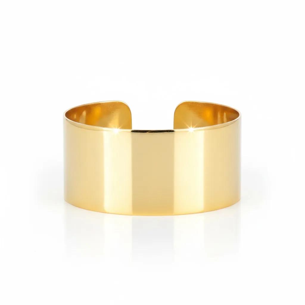 Armspange „Golden Mirror Statement“