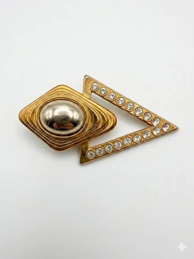 Markante Vintage-Brosche