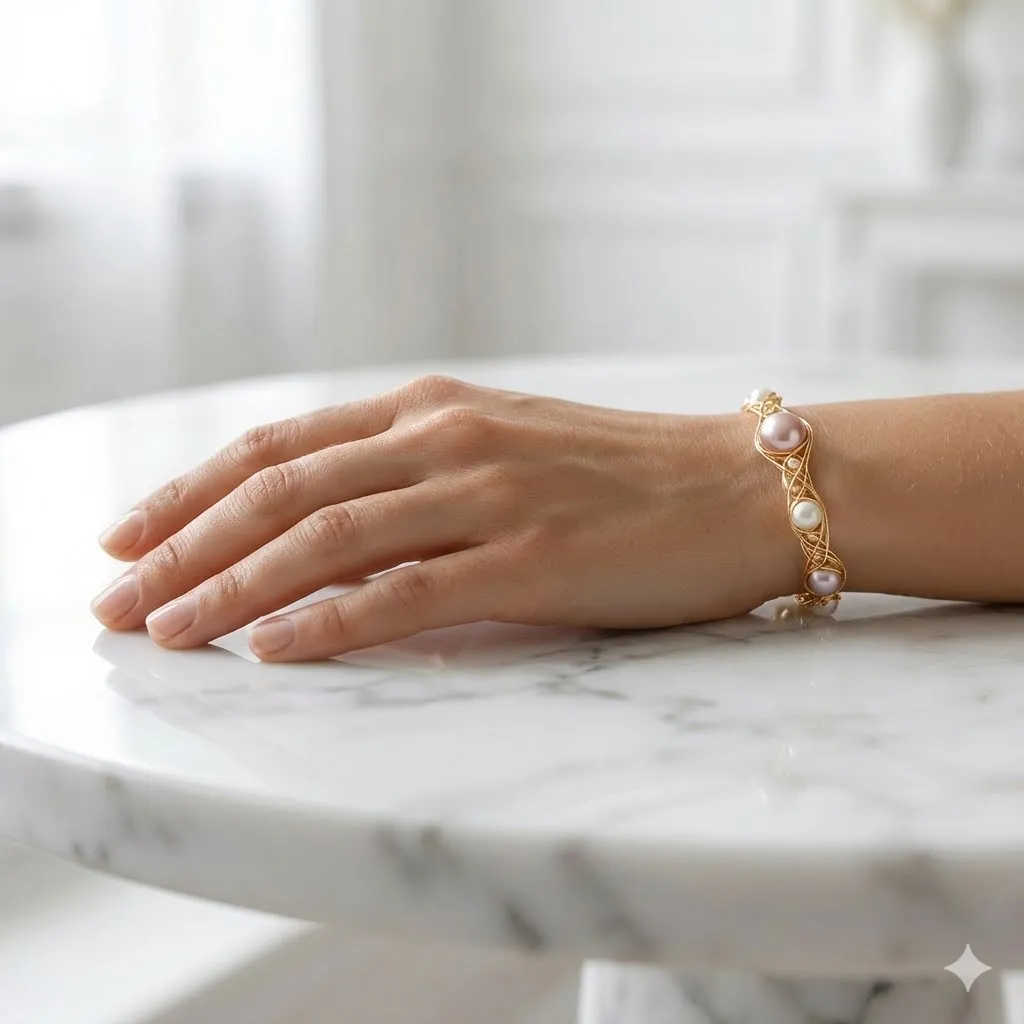 Barockperlen-Armband