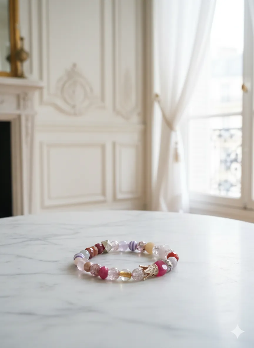 Das "Parisian Dream" Perlenarmband