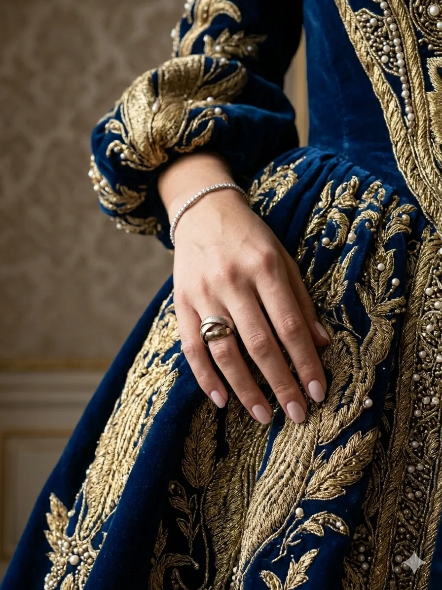 Vintage-Stil „Love“ Ring Detail 2