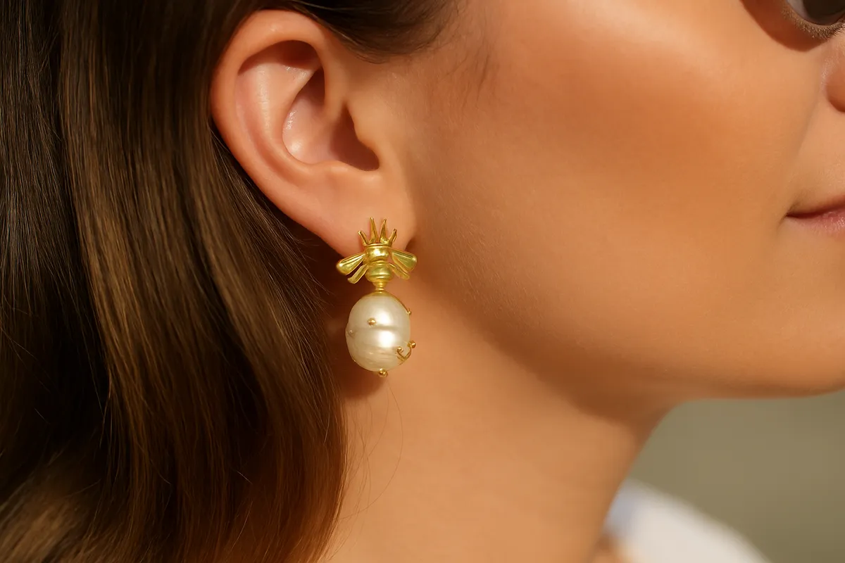 Bienen-Ohrringe Bild 2