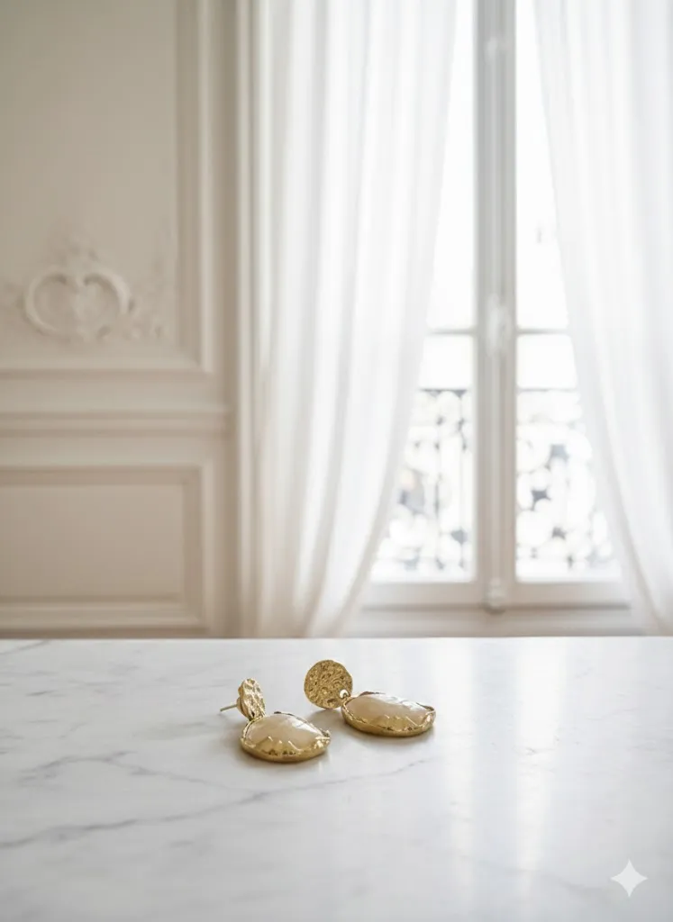 Titel: Statement-Ohrringe „Lumière“ Bild 2