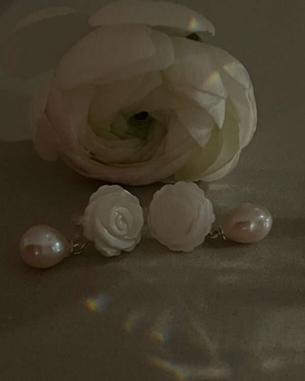 Ohrringe Rosa