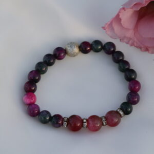 Rosa Queen Armband
