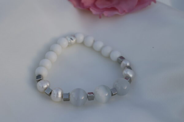 Mondstein Perlen Armband - Image 3