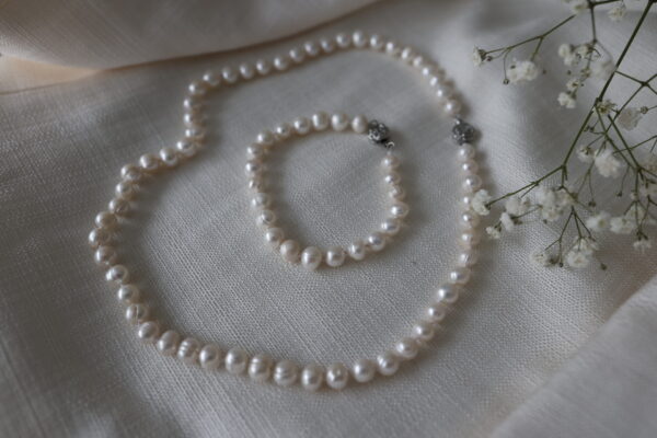 Collier Perlen Set  50 cm - Image 2