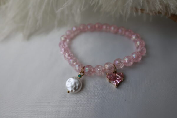Armband „Herzenslicht“ – Sanfte Eleganz mit funkelnden Details ✨