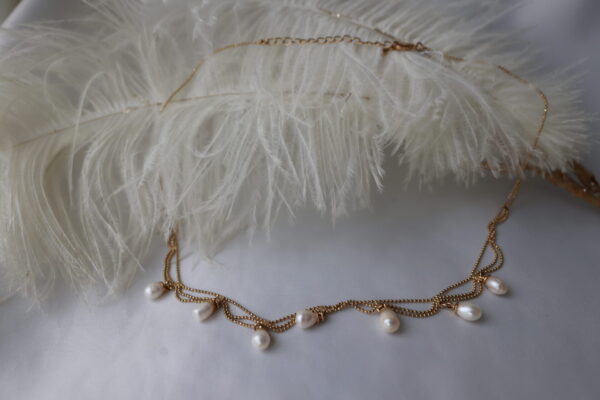 "Dancing Pearls" Choker - Image 2