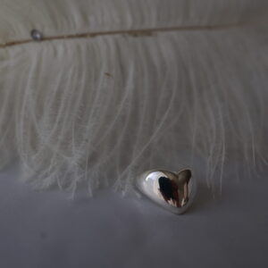 Klassischer Herz-Ring in Silber